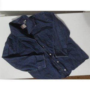 Levi's Denim Button-up Top size M